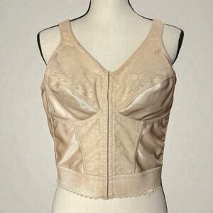 Exquisite Form Fully FRONT CLOSURE Original Longline Posture Bra 40C